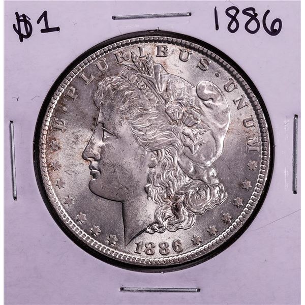 1886 $1 Morgan Silver Dollar Coin