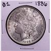 Image 1 : 1886 $1 Morgan Silver Dollar Coin