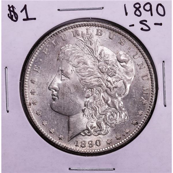 1890-S $1 Morgan Silver Dollar Coin