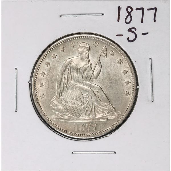 1877-S Seated Liberty Half Dollar Coin