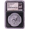 Image 1 : 2017 South Africa Krugerrand Silver Coin NGC SP69 First Releases