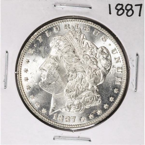 1887 $1 Morgan Silver Dollar Coin