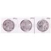 Image 1 : Lot of (3) 1990 $1 American Silver Eagle Coins
