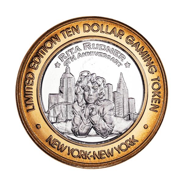 .999 Silver New York New York Casino Las Vegas, NV $10 Limited Edition Gaming Token