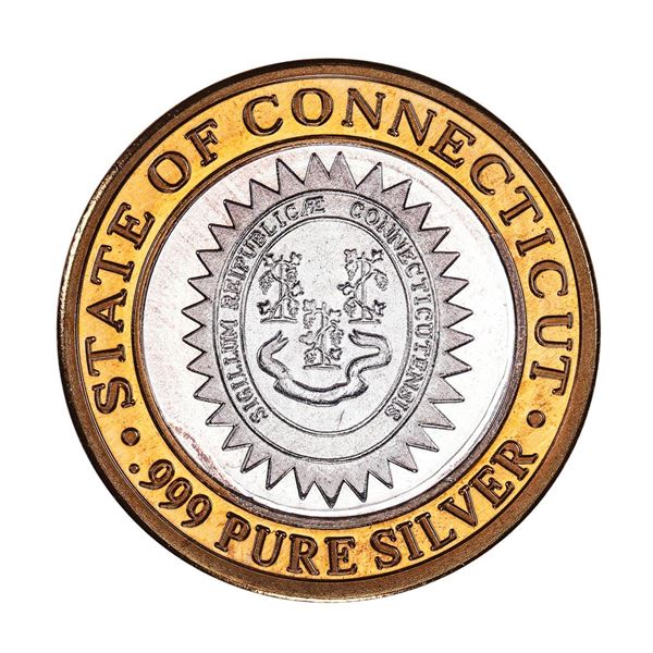 .999 Fine Silver Foxwoods Resort and Casino, CT $10 Casino Limited Edition Gaming Token