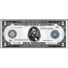 Image 1 : 1914 $5 Federal Reserve Note Philadelphia