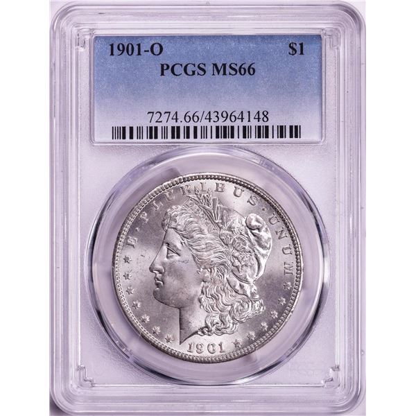 1901-O $1 Morgan Silver Dollar Coin PCGS MS66