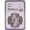 Image 1 : 1878-S $1 Morgan Silver Dollar Coin NGC MS63
