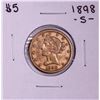 Image 1 : 1898-S $5 Liberty Head Half Eagle Gold Coin