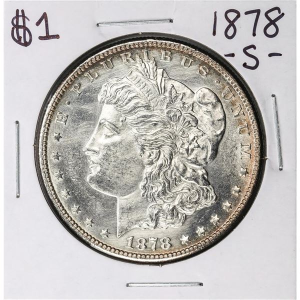 1878-S $1 Morgan Silver Dollar Coin