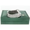 Image 6 : Rolex Men's Stainless Black Diamond Datejust Wristwatch Oyster Perpetual