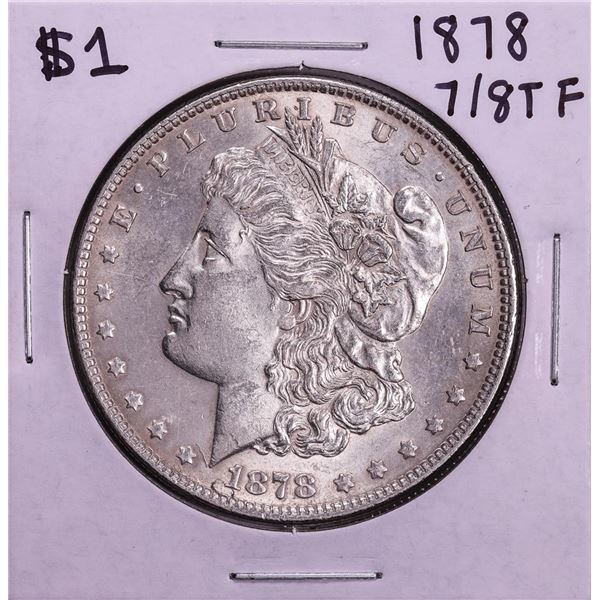 1878 7/8 TF $1 Morgan Silver Dollar Coin