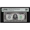 Image 1 : 1934A $1,000 Federal Reserve Note San Francisco Fr.2212-L PMG Very Fine 30
