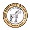 Image 1 : .999 Fine Silver South Coast Las Vegas, Nevada $10 Limited Edition Gaming Token
