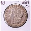 Image 1 : 1887-S $1 Morgan Silver Dollar Coin