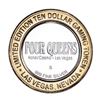 Image 2 : .999 Silver Four Queens Casino Hotel Las Vegas $10 Limited Edition Gaming Token