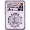 1792-2017 Half Disme 1 oz. Silver Medal NGC PF70 W/Edmund C. Moy Signature