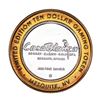 Image 2 : .999 Silver Casablanca Resort & Casino Mesquite, NV $10 Limited Edition Gaming Token