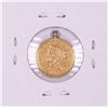 Image 2 : 1878 $2 1/2 Liberty Head Quarter Eagle Gold Love Token Coin Pendant