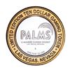 Image 2 : .999 Silver Palms Casino Las Vegas, NV $10 Casino Limited Edition Gaming Token