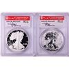 Image 1 : 75th Anniversary 2012-S $1 American Silver Eagle Coins PCGS PR69DCAM Mercanti Signed FS