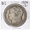 Image 1 : 1904-S $1 Morgan Silver Dollar Coin