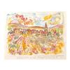 Image 1 : Ensrud "Chassange-Montrachet, Burgundy" Original Mixed Media On Paper