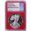Image 1 : 2016-W Lettered Edge $1 Proof American Silver Eagle Coin NGC PF70 Ultra Cameo FDOI