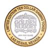 Image 2 : .999 Silver Golden Nugget Las Vegas, Nevada $10 Casino Limited Edition Gaming Token