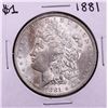 Image 1 : 1881 $1 Morgan Silver Dollar Coin