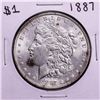 1887 $1 Morgan Silver Dollar Coin