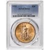 Image 1 : 1922 $20 St. Gaudens Double Eagle Gold Coin PCGS MS63