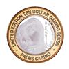 Image 1 : .999 Silver Palms Casino Las Vegas, NV $10 Casino Limited Edition Gaming Token
