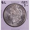 Image 1 : 1887-S $1 Morgan Silver Dollar Coin