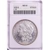 Image 1 : 1878 7TF $1 Morgan Silver Dollar Coin ANACS MS62 Old Soap Box Holder