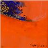 Image 2 : Hong "Mudra - Namskara" Original Mixed Media On Paper