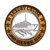 Image 1 : .999 Fine Silver Luxury Cruise $10 Casino Limited Edition Gaming Token