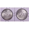 Image 2 : Lot of (2) 1896 $1 Morgan Silver Dollar Coins