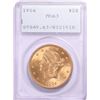 1904 $20 Liberty Head Double Eagle Coin PCGS MS63 Old Rattler Holder