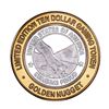 .999 Silver Golden Nugget Las Vegas, Nevada $10 Casino Limited Edition Gaming Token