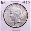 Image 1 : 1935 $1 Peace Silver Dollar Coin