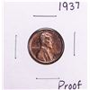 Image 1 : 1937 Proof Lincoln Wheat Cent Coin