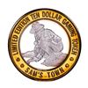 Image 1 : .999 Silver Sam's Town Las Vegas, NV $10 Casino Limited Edition Gaming Token