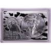 Image 1 : 2015 $1 American Silver Eagle Coin & 2oz Silver Bar Set