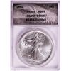 Image 1 : 1991 $1 American Silver Eagle Coin ANACS MS69