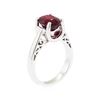 Image 4 : 3.33 ctw Ruby Ring - 18KT White Gold