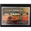 Image 1 : VINTAGE AMERICAN COINS OF THE 1800s WITH SILVER NICKEL