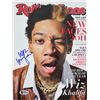 Image 1 : Wiz Khalifa Authentic Signed March 2011 Rolling Stone Magazine (Beckett)