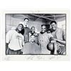 Image 2 : Space Jam (7) Jordan, Barkley, Ewing Signed & Framed 18x24 Photo LE #2/9 (BAS LOA)