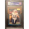 Image 1 : 2000 BOWMAN TOM BRADY ROOKIE CARD (GCG AUTHENTIC)